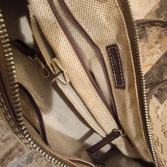 Dooney & Bourke Signature Canvas Barrel Bag - Picture 6 of 13